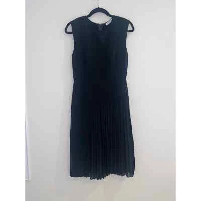 Disfraz Vestido Nacional Negro Sin Mangas Mezcla Tela Acordeón Pliegues Talla 42 6 Foto 1 de 4