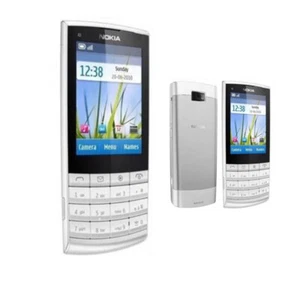 White Original Nokia X3-02 3G WCDMA 5MP Bluetooth Unlocked Cellphone Bar Style - Picture 1 of 2