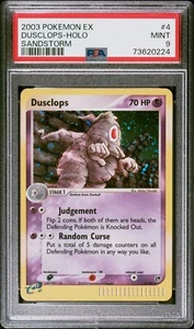 2003 Pokemon EX Sandstorm Dusclops holo 4/100 PSA 9 MINT - Picture 1 of 2