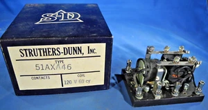 STRUTHERS DUNN RELAYS 51AXA46-115A / 51AXA46115A (NEW IN BOX) - Picture 1 of 12