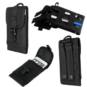 Tactical Molle Mobile Phone EDC Gadget Phone Pack Pouch Holster Belt Waist Pouch - Picture 1 of 19