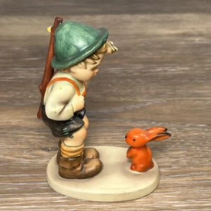 Vintage Hummel Goebel  #6/0 Sensitive Hunter 4-3/4" TMK-3 Boy w/ Rabbit - Picture 1 of 6