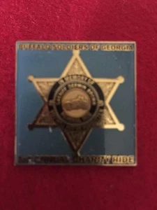 In Memory Of Sheriff Derwin Brown Police Pin Cat 33 - Picture 1 of 1