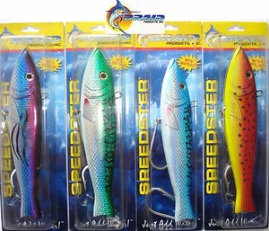 BRAID Speedster Sel Eau Traîne Pêche Leurre Gros Gibier Thon Dorades Wahoo - Photo 1/21