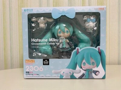Nendoroid Hatsune Miku x Cinnamoroll Collaboration Ver. Figure #2306 GSC - Image 1 of 2