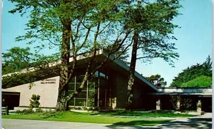Vintage Postcard Hall of Flowers Golden Gate Park San Francisco Modern Architect - Picture 1 of 2