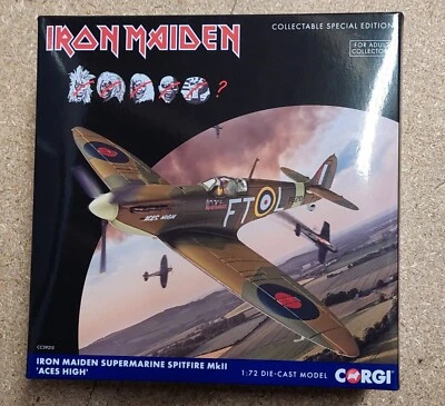 Corgi CC39215 Iron Maiden Supermarine Spitfire MkII "Aces High" - 1/72 Scale* - Image 1 of 4