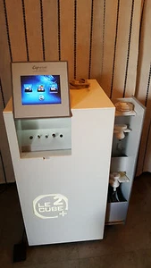 CAP ACTUEL LE CUBE O2+ Massage endodermique et vacuum - S/N QY101/0050413 - Imagen 1 de 12