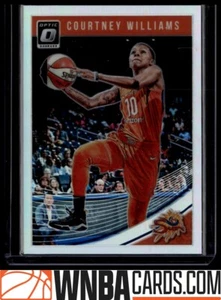 2019 Donruss WNBA Optic Holo Courtney Williams Connecticut Sun #64 - Picture 1 of 2