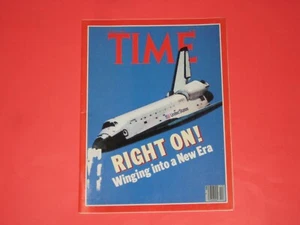 Vintage Original Space Shuttle Time Magazine April 27 1981 Columbia Landing  - Bild 1 von 3