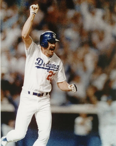 Kirk Gibson Los Angeles Dodgers Homer Run Poster Art Photo 11x14 16x20 20x24 Cover