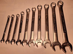 Craftsman 13 pc Metric Combination Wrench Set VA Series, 6-18mm USA - Foto 1 di 10