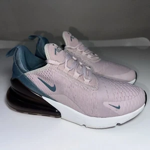 Womens NIKE Air Max 270 Particle Rose Celestial Teal Sneakers Size US 8 #36218 - Picture 1 of 14