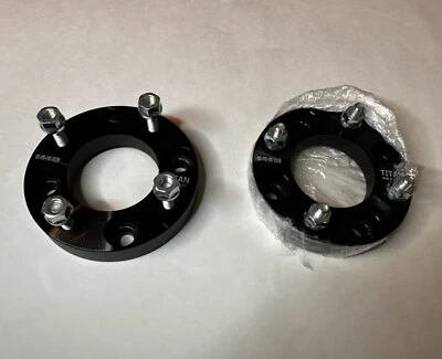 2PC 1" 4x110 ATV Wheel Spacers 10x1.25 For Honda Foreman 400 450 500 Rubicon - Image 1 of 4