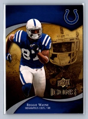 2009 Upper Deck Icons #92 Reggie Wayne - Image 1 of 2