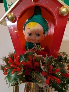 Vintage Weihnachten Pixie Elfe Kneehugger Wachent Windspiel New Old Stock mit Box - Bild 1 von 14