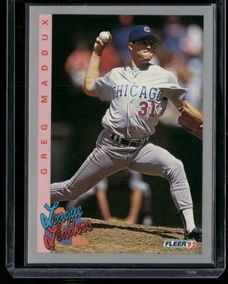1993 Fleer - Greg Maddux #707 - Image 1 of 2