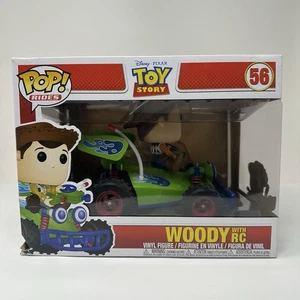 DAMAGED Funko POP! Rides Disney Pixar Toy Story Woody With RC 56 Retired Vaulted - Picture 1 of 17