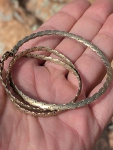 VINTAGE 14K/.925 ITALY 18" SOLID NECK CHAIN - Picture 1 of 10