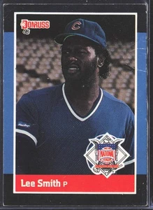 1988 Donruss AL All-Star Lee Smith #60 Chicago Cubs HOF Pitcher VG Creased (a) - Picture 1 of 2