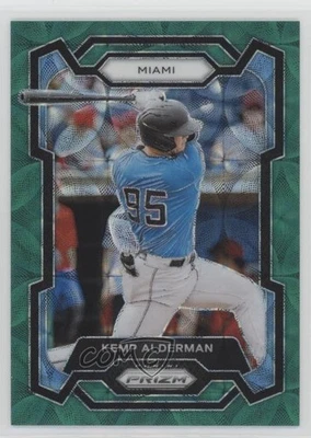 2024 Panini Prizm Green Scope Prizm /75 Kemp Alderman #241 - Image 1 of 2