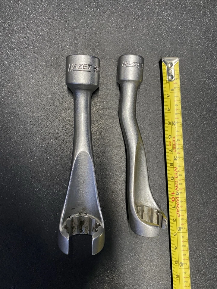 Llave de línea de inyección diésel Hazet 4550, 4550-2 Foto 1 de 4