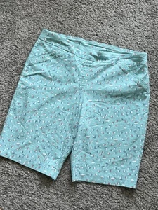 Coral Bay SAILBOAT Nautical PRINT PULL ON SHORTS W/ POCKETS SIZE 16 1x - Picture 1 of 10