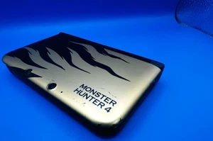 Nintendo 3DS XL LL Monster Hunter 4 Rajang Gold Limited Console only Tested - Picture 1 of 11