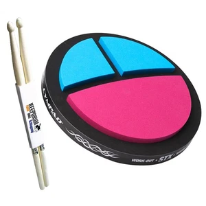 Cympad STX 7 Zoll Übungspad Drei-Zonen Practice Pad mit keepdrum Drumsticks - Bild 1 von 7