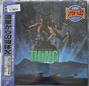 John Carpenter's The Thing Laserdisc ๐ฏ๐ต PILF-1621 Kurt Russell WS - Picture 1 of 2