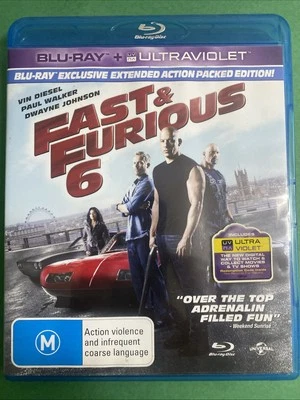 Fast & Furious 6 | Uv (Blu-ray, 2013) LIKE NEW Fast & Free Local Post REGION ALL - Image 1 of 3