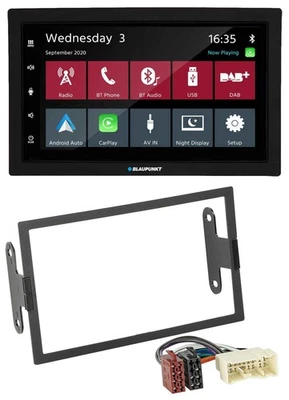 Blaupunkt DAB Bluetooth USB MP3 2DIN Autoradio für Nissan Xterra 2000-2004 - Bild 1 von 4