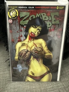 Zombie Tramp #50 Blue Rainbow Exclusive by Sorah Suhng Signed - Picture 1 of 2