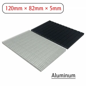 LED Cooling Aluminum Heat Sink Dissipation 120mm × 82mm × 5mm - Picture 1 of 5