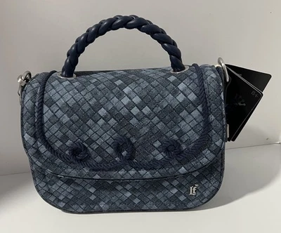 Loungefly Branded Denim Crossbody - Detachable Strap -New with Tags - Image 1 of 4