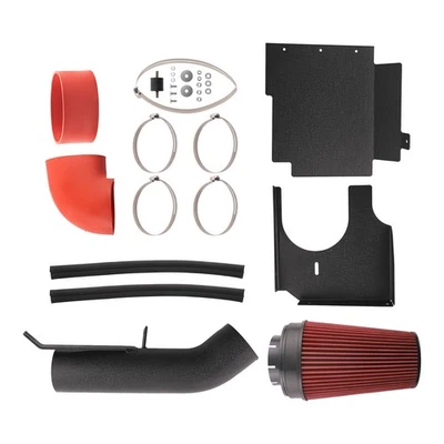 Performance Cold Air Intake for GMC Sierra 3500 6.0L V8 2001-2006 Red Aluminum - Image 1 of 4