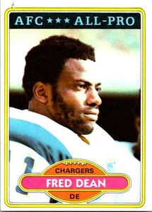 Fred Dean 1980 Topps #392 San Diego Chargers - Picture 1 of 2