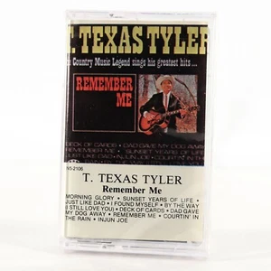 T. Texas Tyler - Remember Me (Cassette Tape, 1976, Starday King) N5-2106 SEALED - Picture 1 of 6