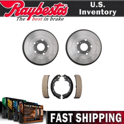 Kit de tambores de freno traseros y zapatas de freno para Toyota Previa 1991 1992 1993 1994-1996 Foto 1 de 4