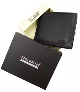 Men's RFID Blocking Bifold Wallet – Genuine Leather Slim ID Holder – Gift Box In - Picture 1 of 9