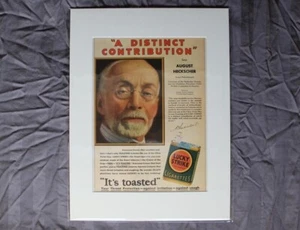 Revista Needlecraft febrero 1931 placa de publicidad mate 12x16 - Imagen 1 de 8
