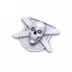 Skull Cross Lapel Pin Skull Wedding Suit Accessories Cross and Skull Lapel Pin - Picture 1 of 13