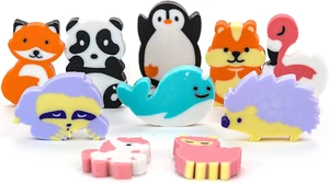Erasers for Kids - Pencil Eraser Animals - 30 Pcs Mini Erasers Kids - Easter Egg - Picture 1 of 26
