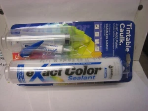 eXact Color Caulk Kit, White, 40° to 120° F 9.5 oz Cartridge 898 JJ - Picture 1 of 6