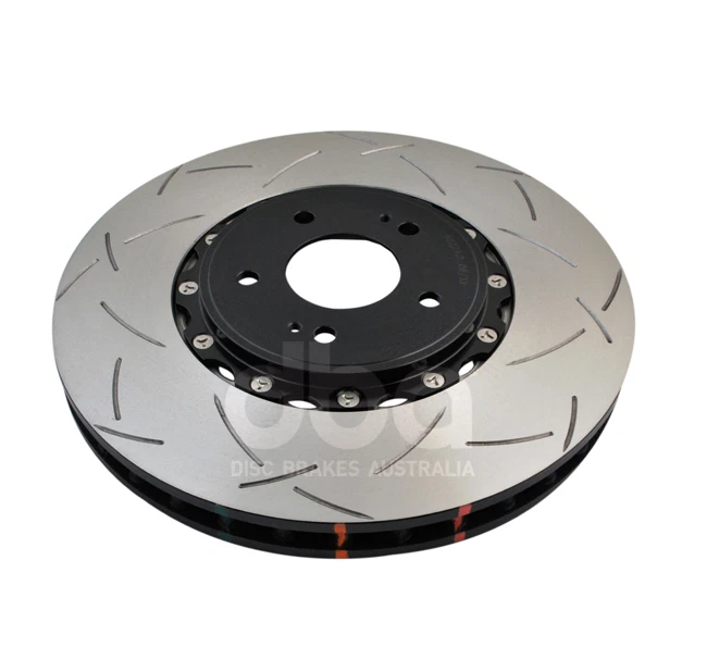 DBA 5000 series T3 Front Brake Discs Pair: For Mitsubishi Evo Lancer 10 X 08-16 - Image 1 of 1