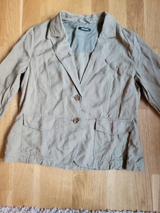 OLSEN Blazer Damen Gr. DE M khaki Business-Look - Bild 1 von 8