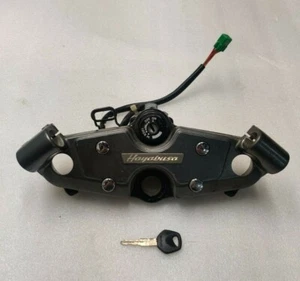 99-07 Suzuki GSX1300R Hayabusa Ignition Switch Key Handlebar Holder Triple Clamp - Picture 1 of 10