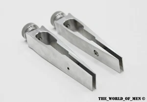 TSPROF WHOLE-MILLED FILLET CLAMPS (2PCS). For TsProf K03/ Kadet/Pioneer. New - Picture 1 of 9