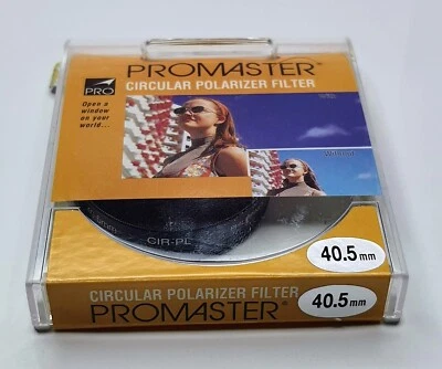 Genuine Pro 40.5mm Circular Polarizer CPL Glass Lens Filter Japan Polarizing PCL - Image 1 of 4