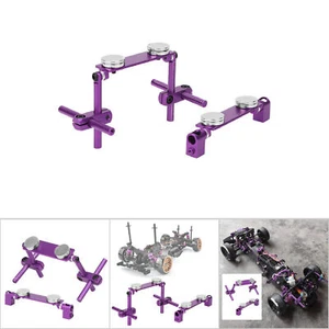 Aluminum Magnetic Invisible Body Shell Mount Kit For HSP 1/10 RC Rac - Picture 1 of 9